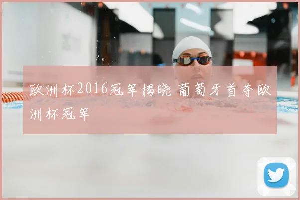 欧洲杯2016冠军揭晓 葡萄牙首夺欧洲杯冠军